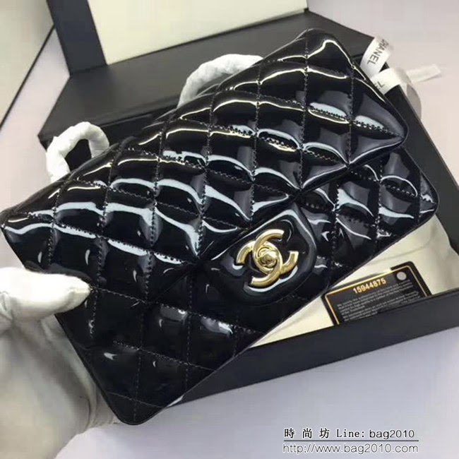 香奈兒CHANEL 升級版A1116小羊皮金銀鏈條單肩斜挎包 DSC1047